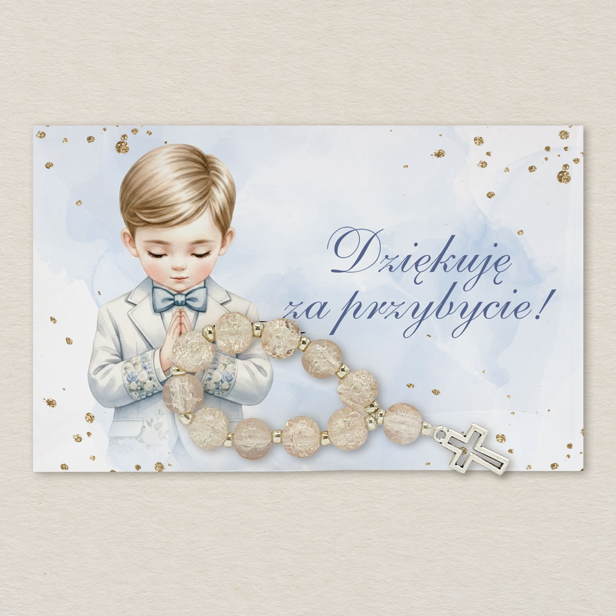 rozaniec-z-karteczka-elegancka-komunia