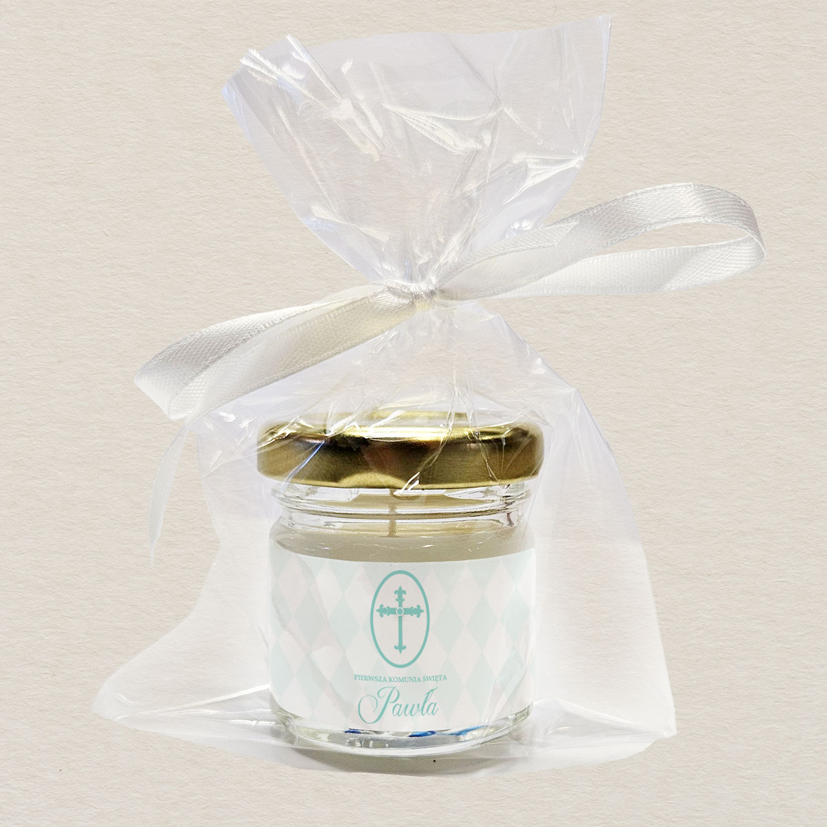 swieczka-komunijna-podziekowanie-dla-gosci-krzyz-pastelowy